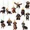 24 Pcs Dachshund Hanging Decorations Dachshund Hanging Swirls Ceiling Swirls Dachshund Birthday Party Supplies for Dachshund Party Decorations Funny Dog Decorations